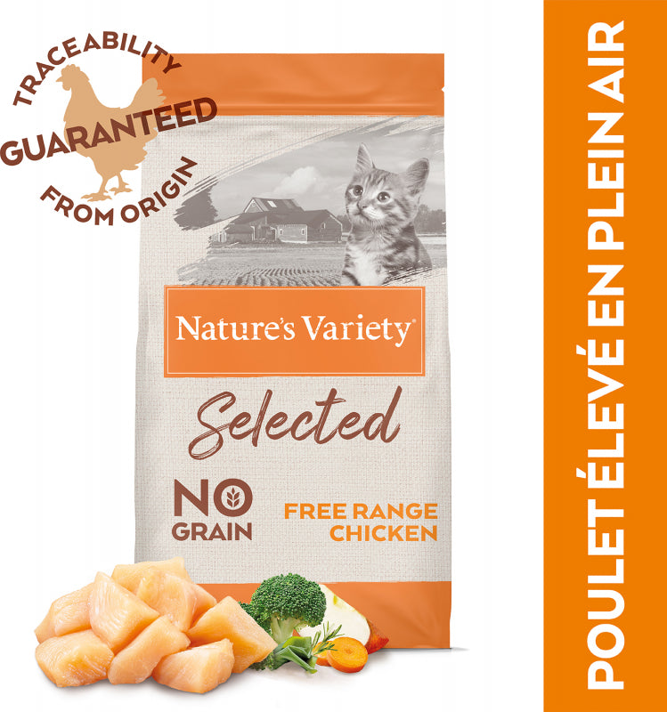 Nature's Variety chat Selected chaton poulet Tout Pour Eux