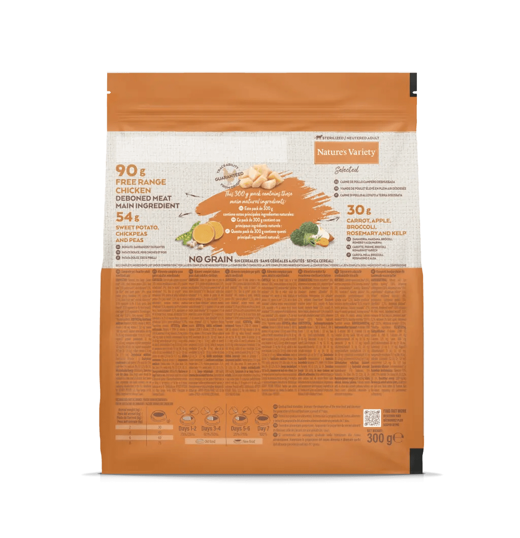 Nature's Variety chat Selected stérilisé poulet Tout Pour Eux