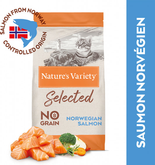 Nature's Variety chat Selected stérilisé saumon Tout Pour Eux