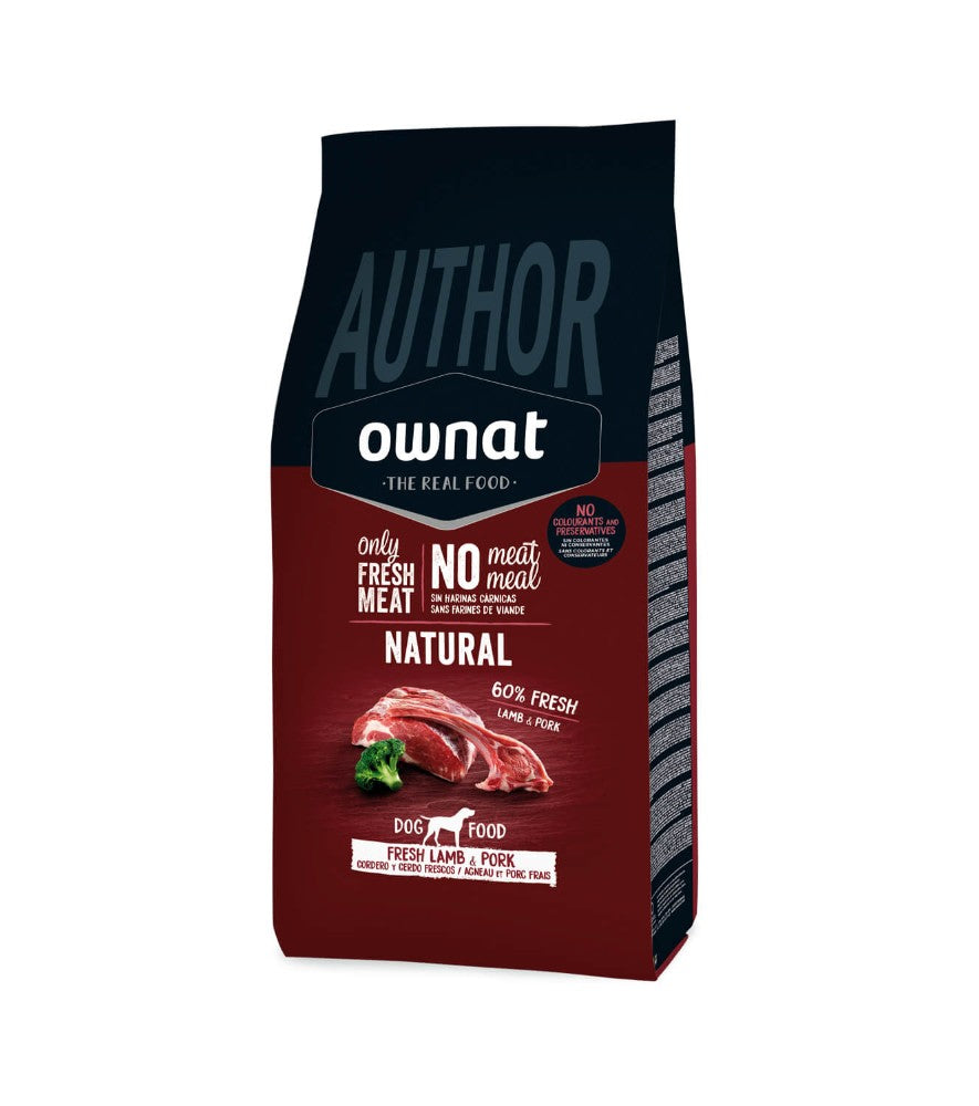 OWNAT Author Fresh Low Grain Agneau & Porc pour chien adulte Tout Pour Eux