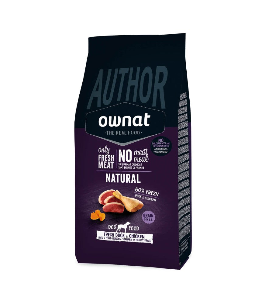 OWNAT Author Fresh Sans céréales Canard & Poulet pour chien adulte Tout Pour Eux