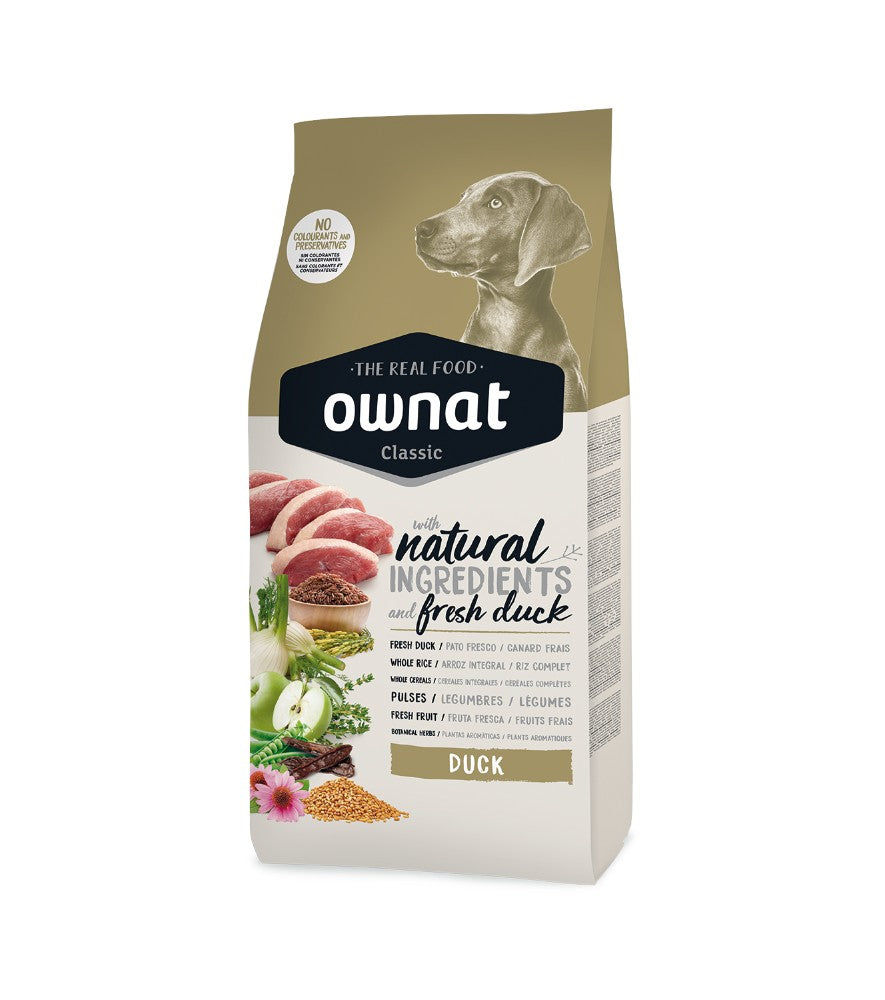 OWNAT Classic Duck pour chien adulte au canard Tout Pour Eux