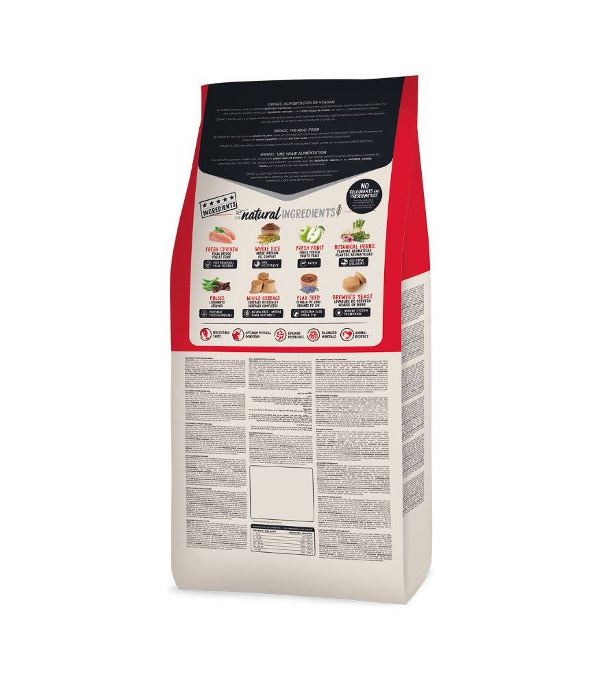 OWNAT Classic Energy pour chien adulte actif au poulet Tout Pour Eux
