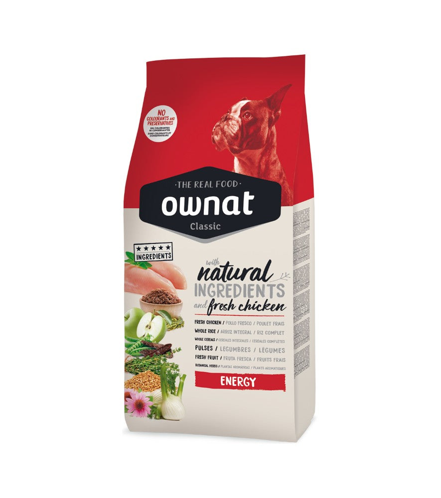 OWNAT Classic Energy pour chien adulte actif au poulet Tout Pour Eux