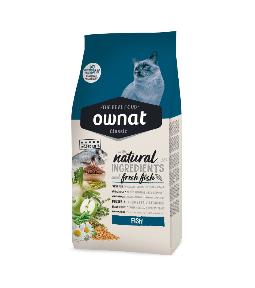 OWNAT Classic Fish pour chat adulte au poisson Tout Pour Eux