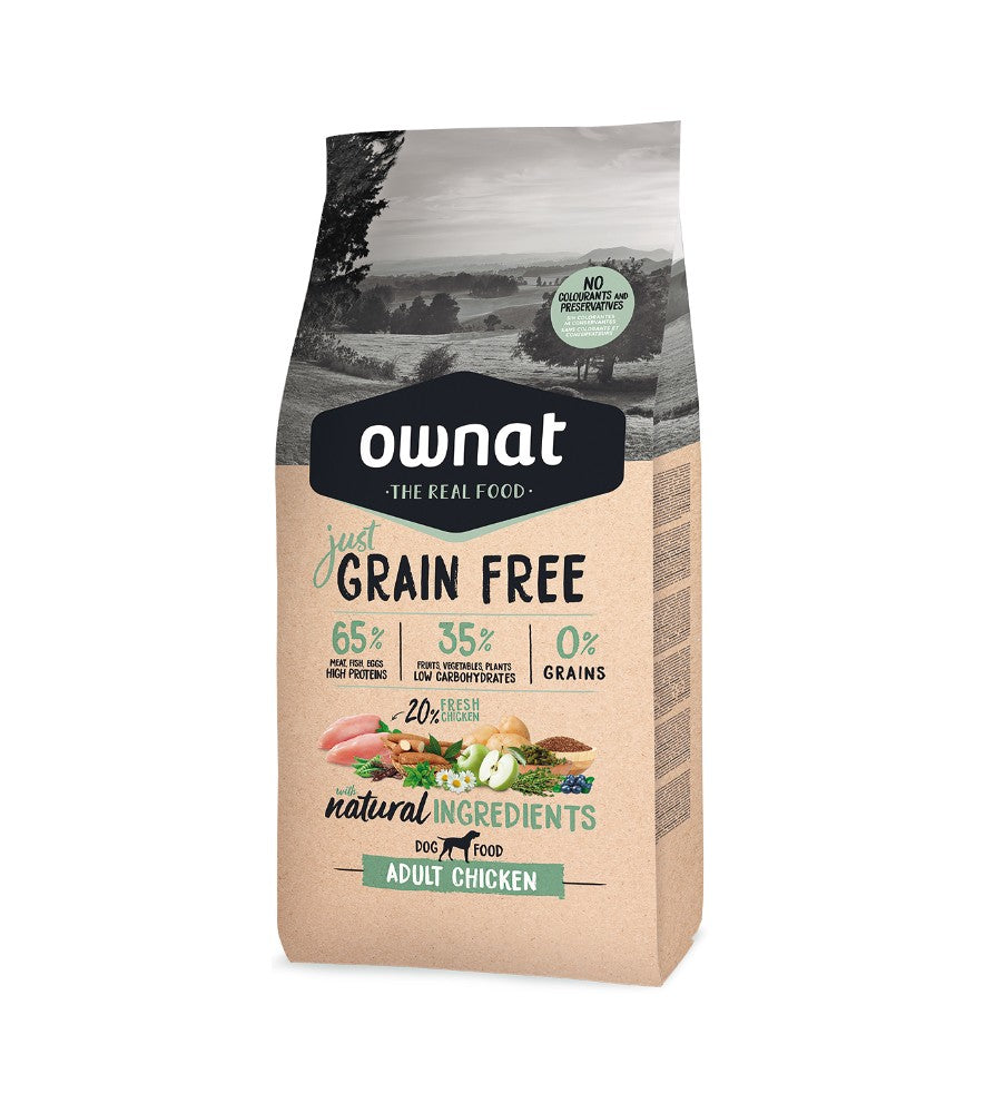 OWNAT GF JUST ADULT Poulet pour Chien Tout Pour Eux
