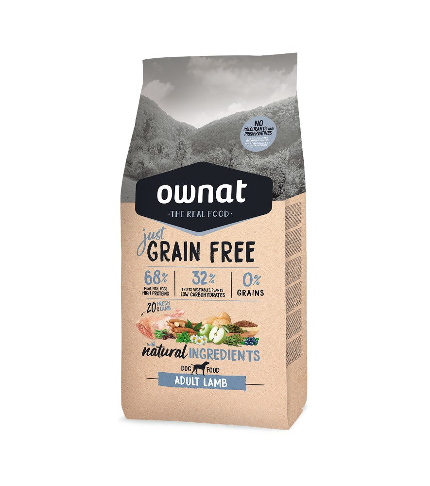 OWNAT GF JUST ADULT à l'agneau pour chien Tout Pour Eux