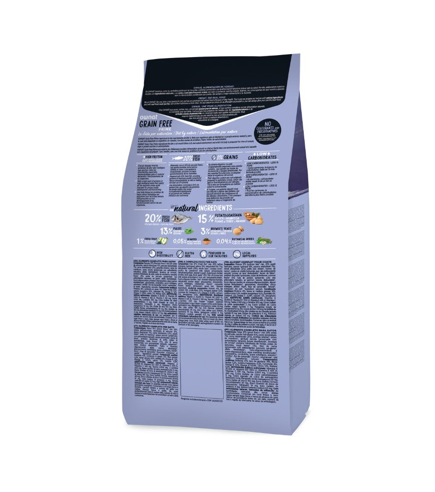 OWNAT PRIME Grain Free Chat stérilisé sans céréales au poisson Tout Pour Eux