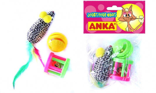 Pack 3 jouets pour chat - Anka Tout Pour Eux