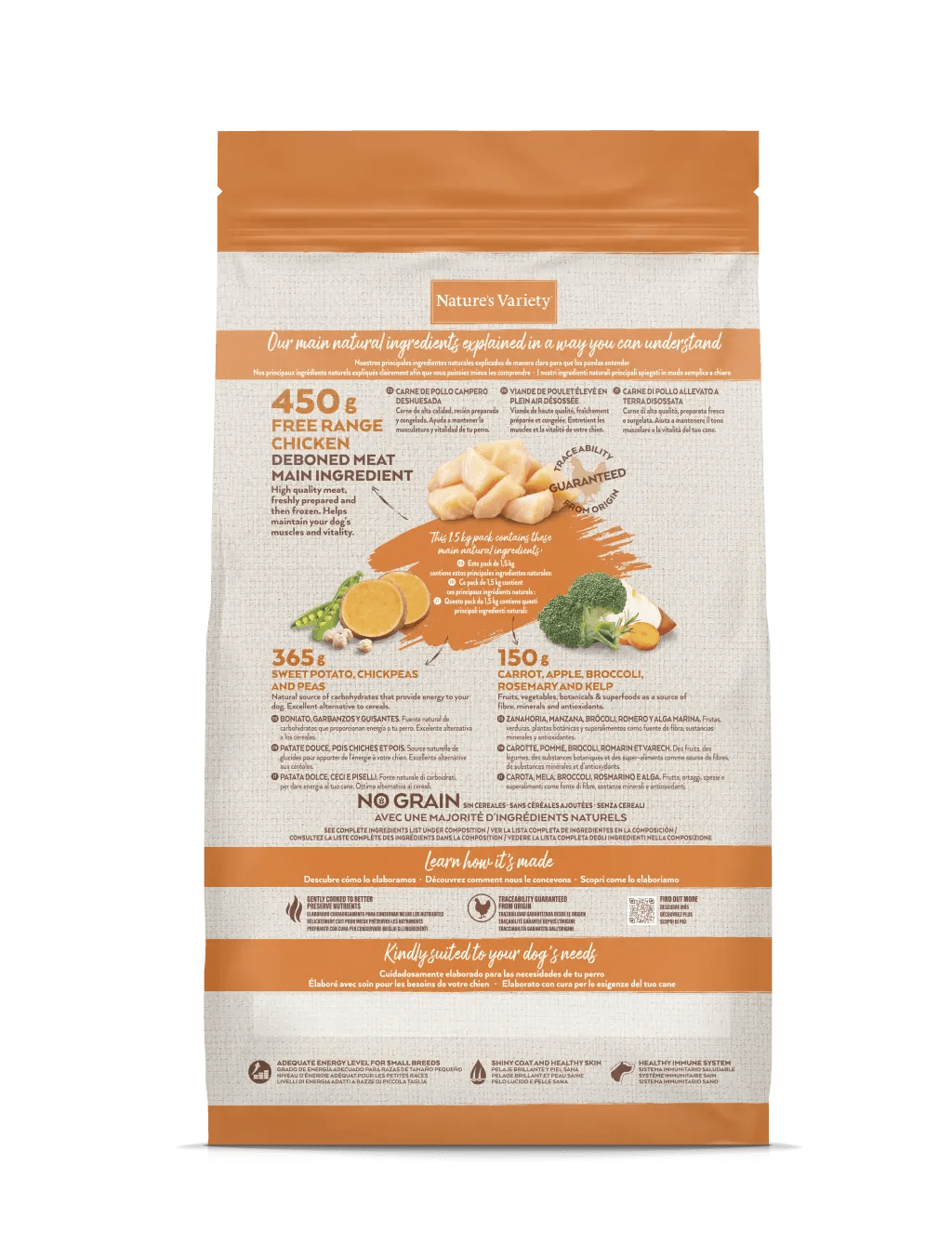 Nature's Variety Poulet pour chien de 1 à 10Kg